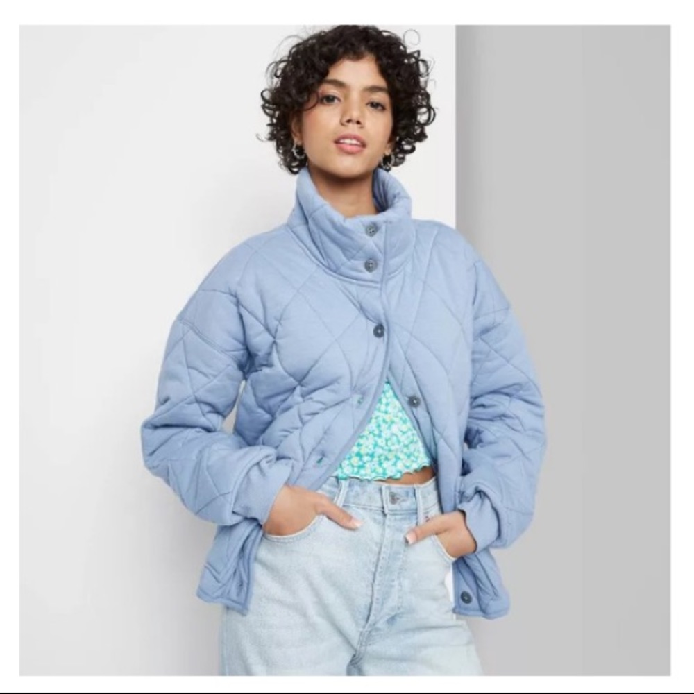 Women’s Button Front Quilted Jacket